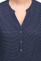 Блузка "Олси" 1710019/3V ОЛСИ (Тёмно-синий)