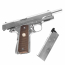 Страйкбольный пистолет (Tokyo Marui) 1911 Government Series 70 Nickel Finish