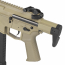 Страйкбольный пистолет-пулемёт (S&T) EMG Angstadt Arms SCW-9 4 inch G3 AEG (TAN)